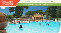 Desktop Screenshot of domaine-de-gaujac.com